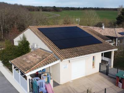 Installation photovoltaïque de 9KWc à Mons près de Toulouse