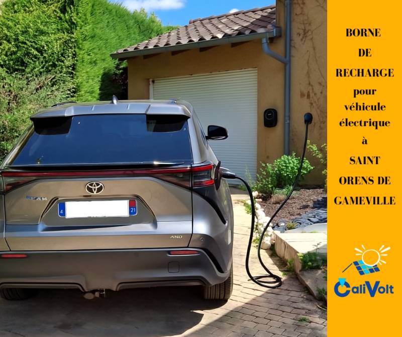 installation borne de recharge voiture électrique à  Saint Orens de Gameville