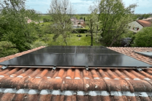 pose panneaux solaire sur maison à Balma